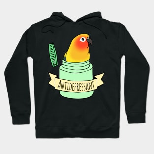 antidepressant sun conure Hoodie